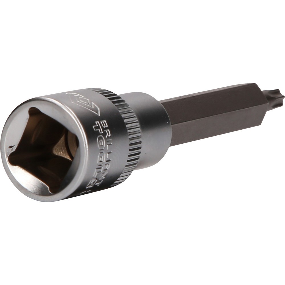 Produktabbildung Nr. 4: BRILLIANT TOOLS 1/2" Torx-Bit-Stecknuss, 100 mm lang, T27