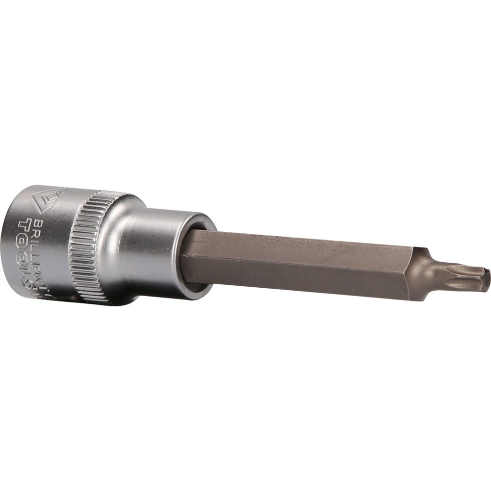 Produktabbildung: BRILLIANT TOOLS 1/2" Torx-Bit-Stecknuss, 100 mm lang, T27