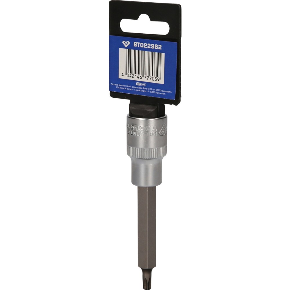 Produktabbildung Nr. 7: BRILLIANT TOOLS 1/2" Torx-Bit-Stecknuss, 100 mm lang, T27