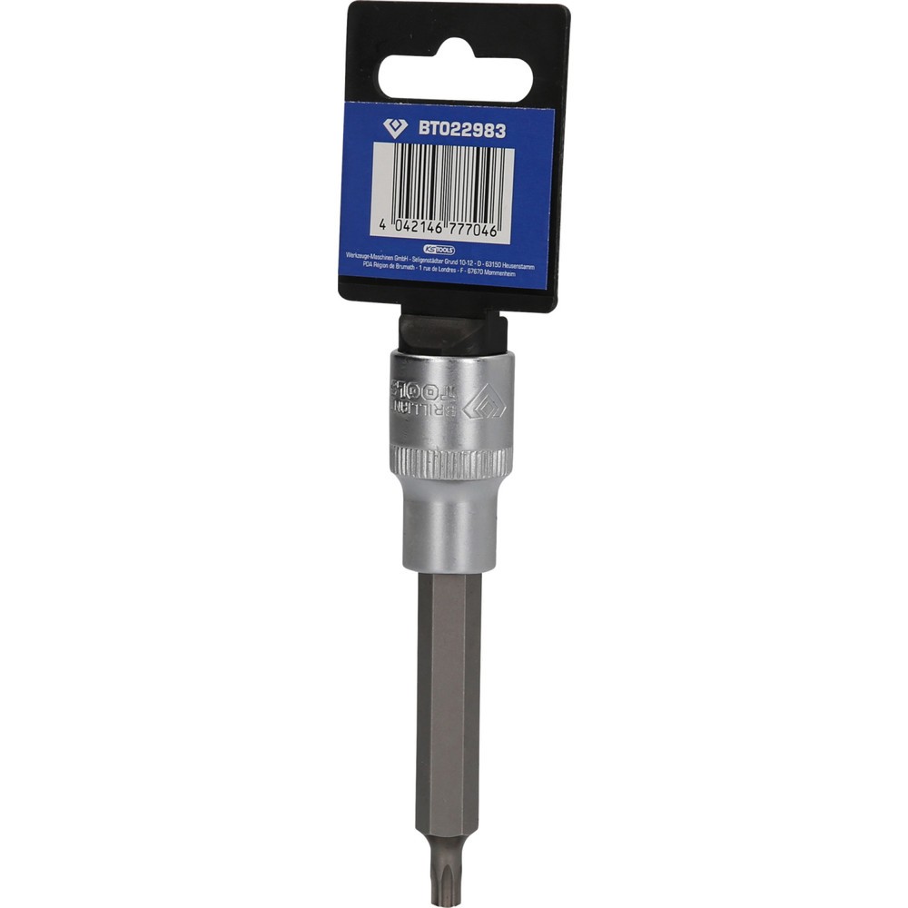 Produktabbildung Nr. 7: BRILLIANT TOOLS 1/2" Torx-Bit-Stecknuss, 100 mm lang, T30