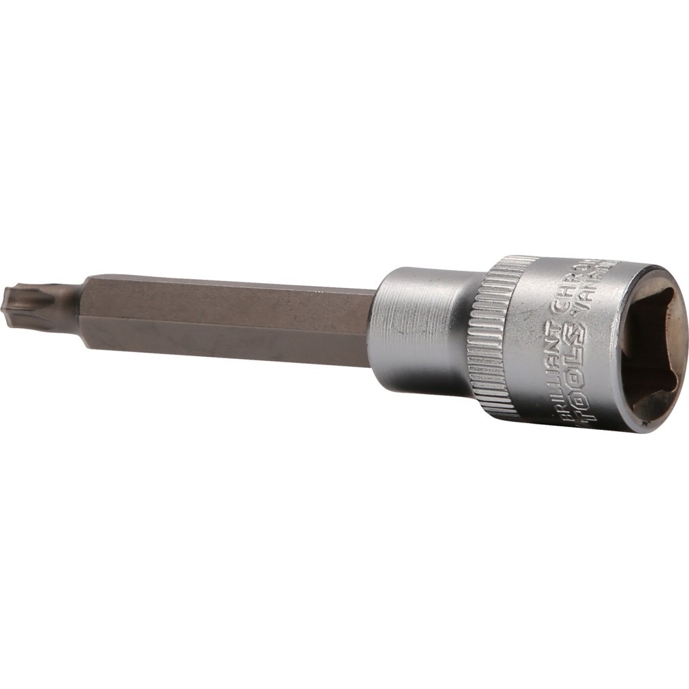 Produktabbildung Nr. 3: BRILLIANT TOOLS 1/2" Torx-Bit-Stecknuss, 100 mm lang, T40