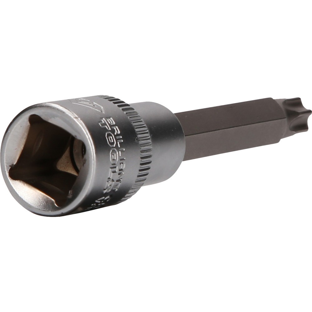 Produktabbildung Nr. 4: BRILLIANT TOOLS 1/2" Torx-Bit-Stecknuss, 100 mm lang, T50