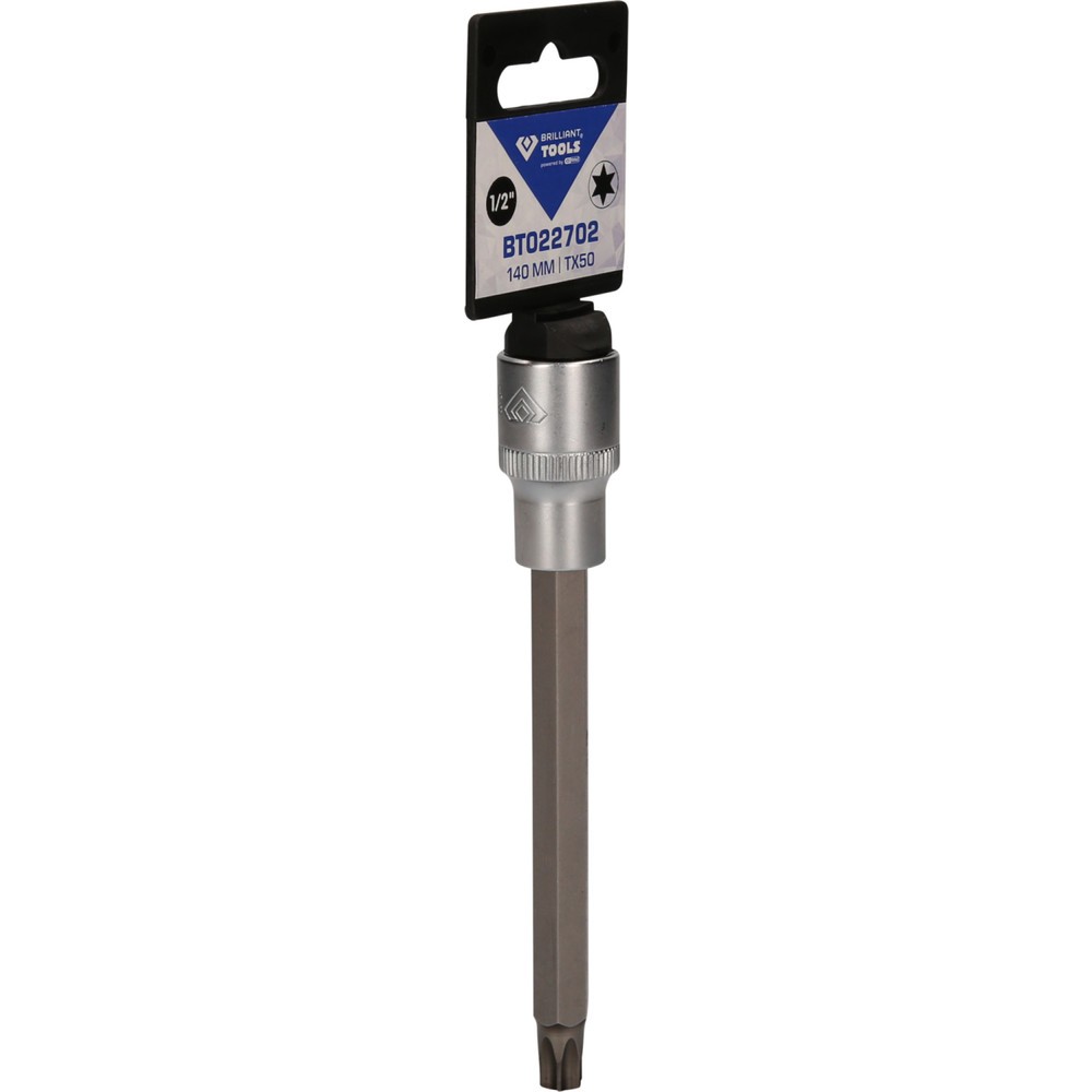 Produktabbildung Nr. 8: BRILLIANT TOOLS 1/2" Torx-Bit-Stecknuss, 140 mm lang, T50