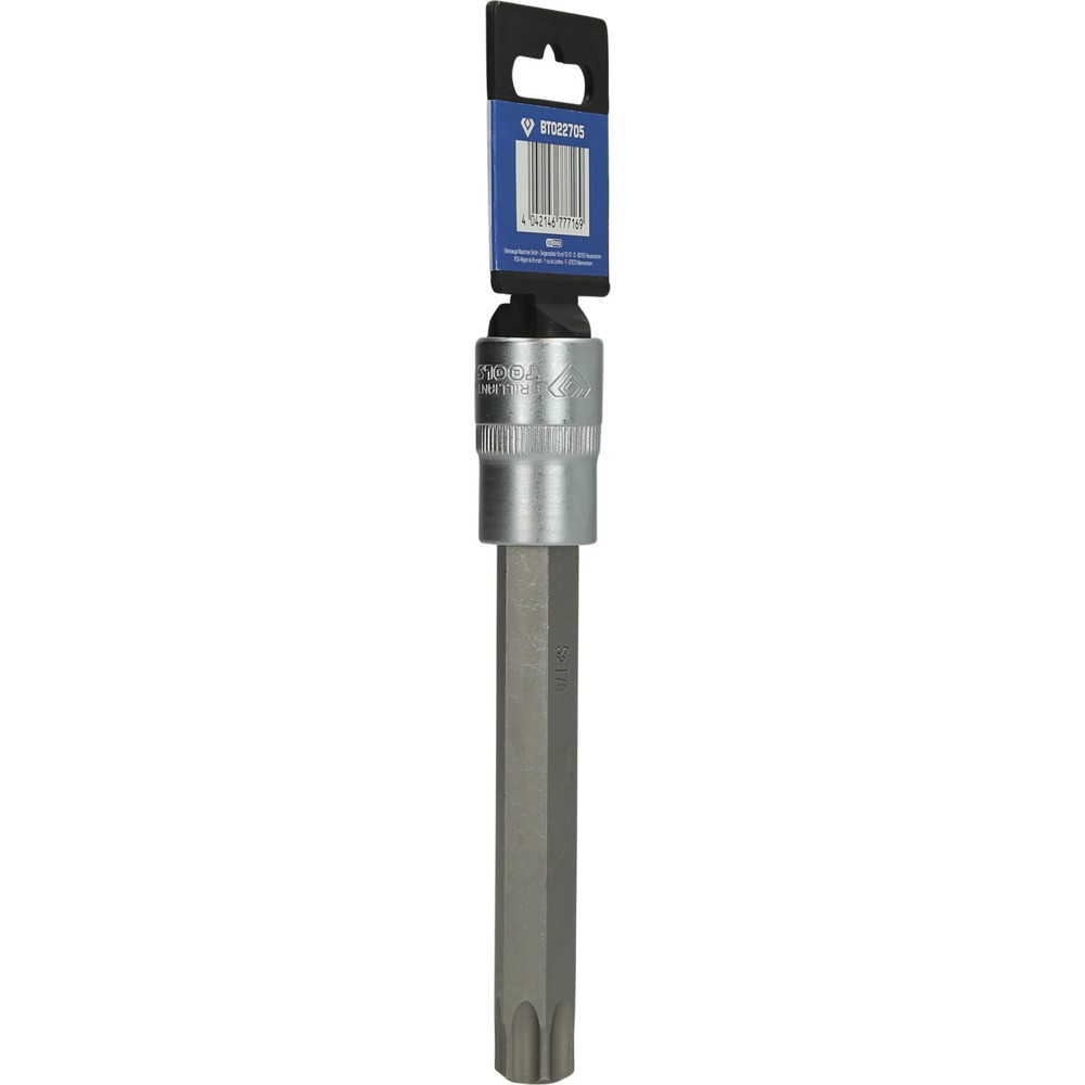 Produktabbildung Nr. 6: BRILLIANT TOOLS 1/2" Torx-Bit-Stecknuss, 140 mm lang, T70