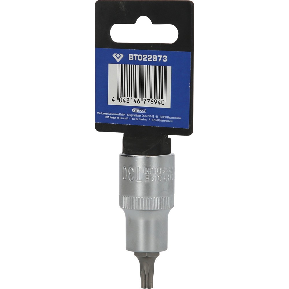 Produktabbildung Nr. 7: BRILLIANT TOOLS 1/2" Torx-Bit-Stecknuss, 55 mm lang, T30
