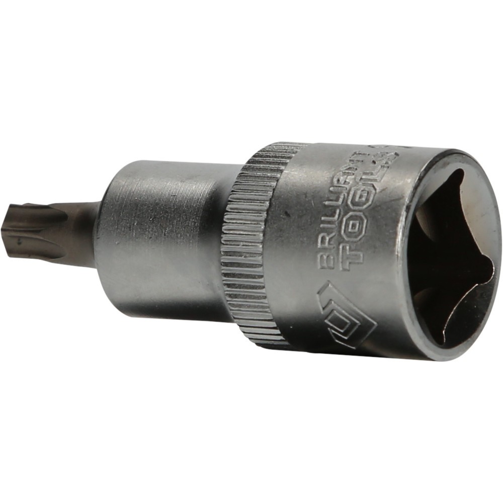 Produktabbildung Nr. 3: BRILLIANT TOOLS 1/2" Torx-Bit-Stecknuss, 55 mm lang, T40
