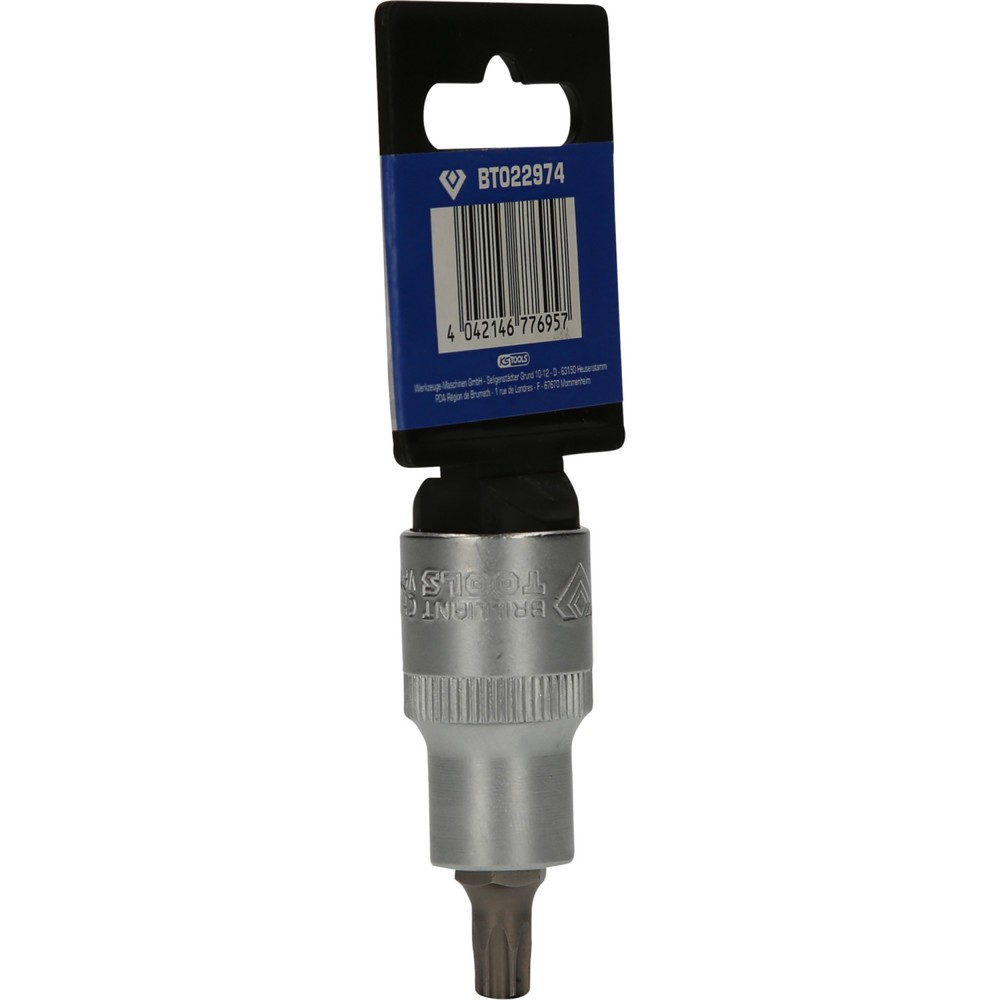 Produktabbildung Nr. 6: BRILLIANT TOOLS 1/2" Torx-Bit-Stecknuss, 55 mm lang, T40