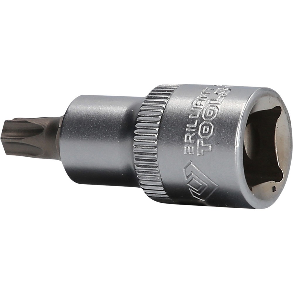 Produktabbildung Nr. 3: BRILLIANT TOOLS 1/2" Torx-Bit-Stecknuss, 55 mm lang, T45