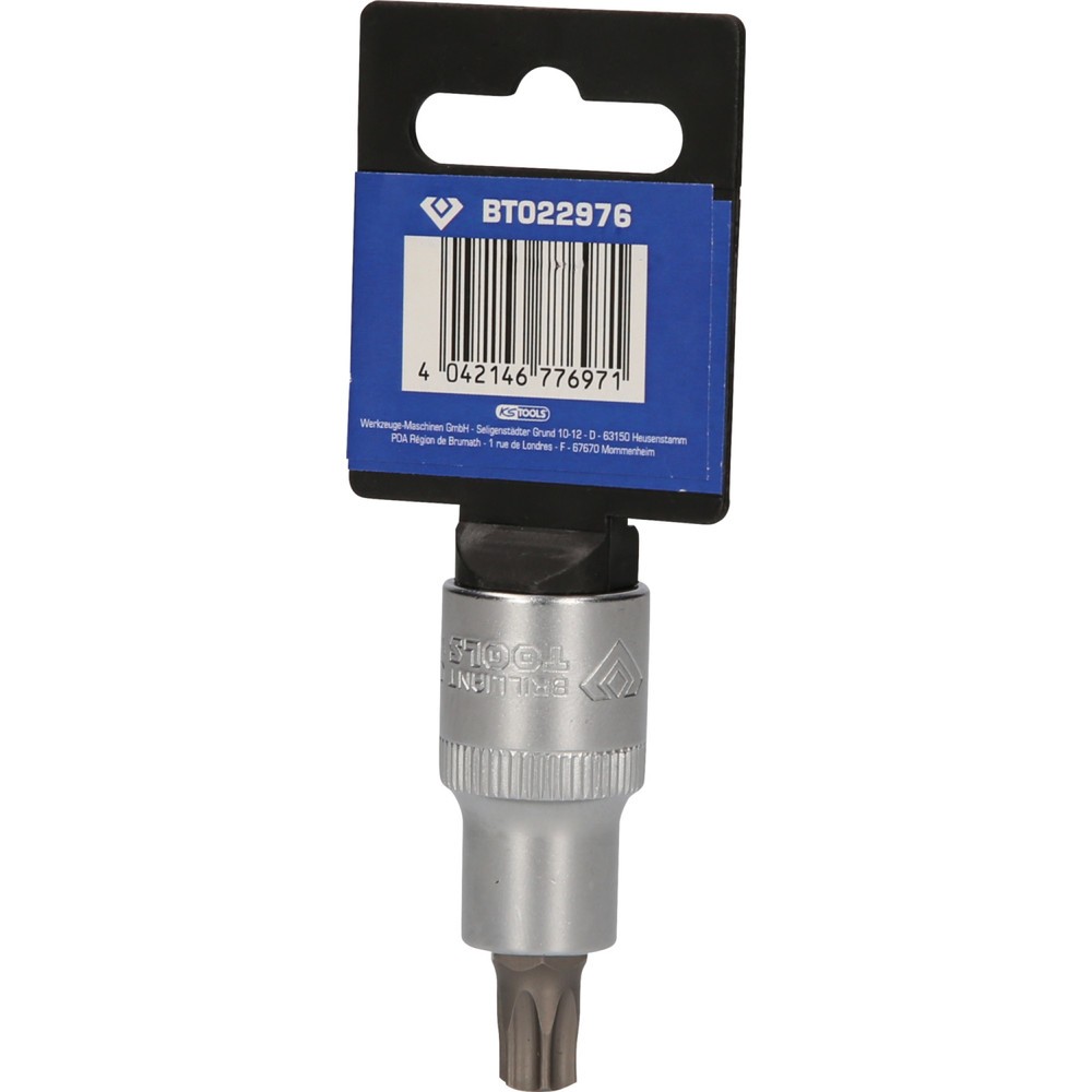 Produktabbildung Nr. 7: BRILLIANT TOOLS 1/2" Torx-Bit-Stecknuss, 55 mm lang, T50