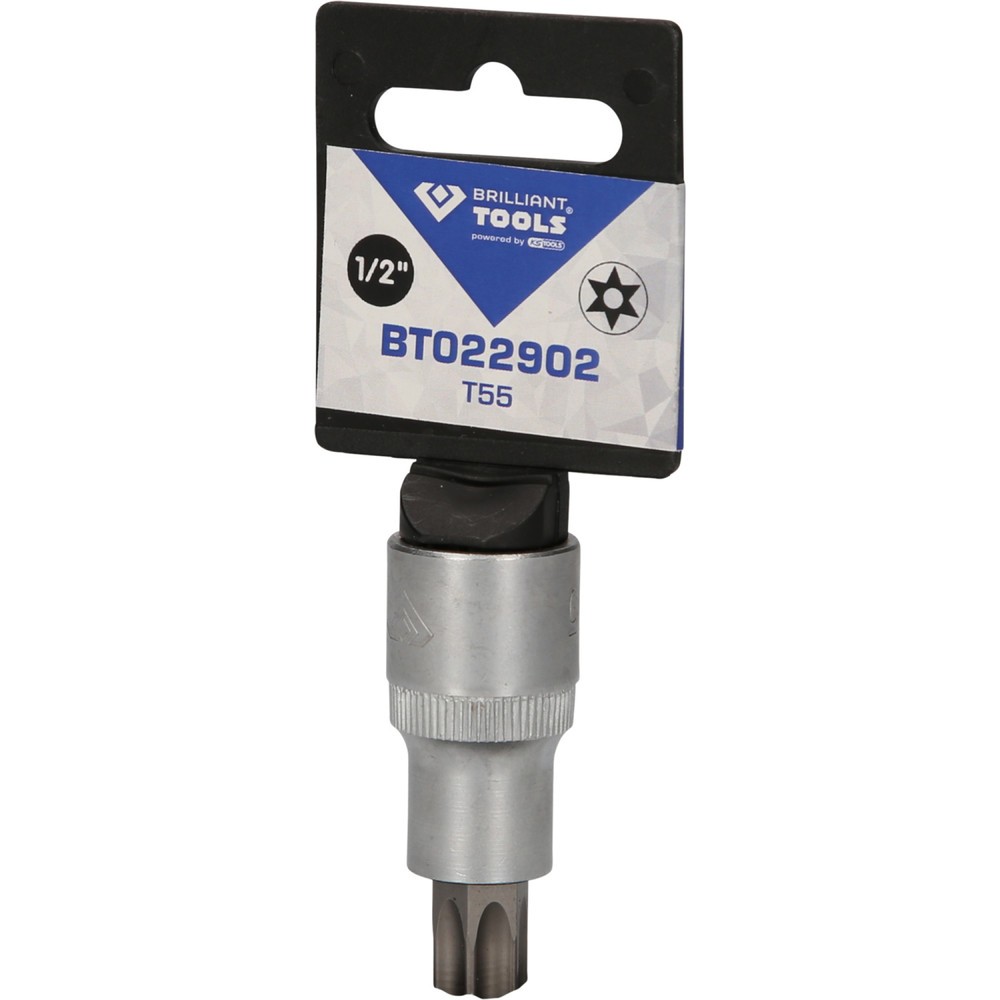 Produktabbildung Nr. 5: BRILLIANT TOOLS 1/2" Torx-Bit-Stecknuss, mit Stirnlochbohrung, TB55