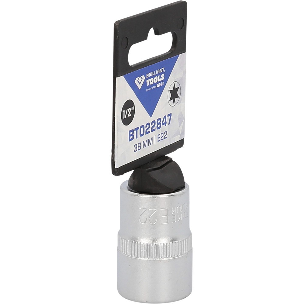 Produktabbildung Nr. 8: BRILLIANT TOOLS 1/2" Torx-E-Stecknuss, E22