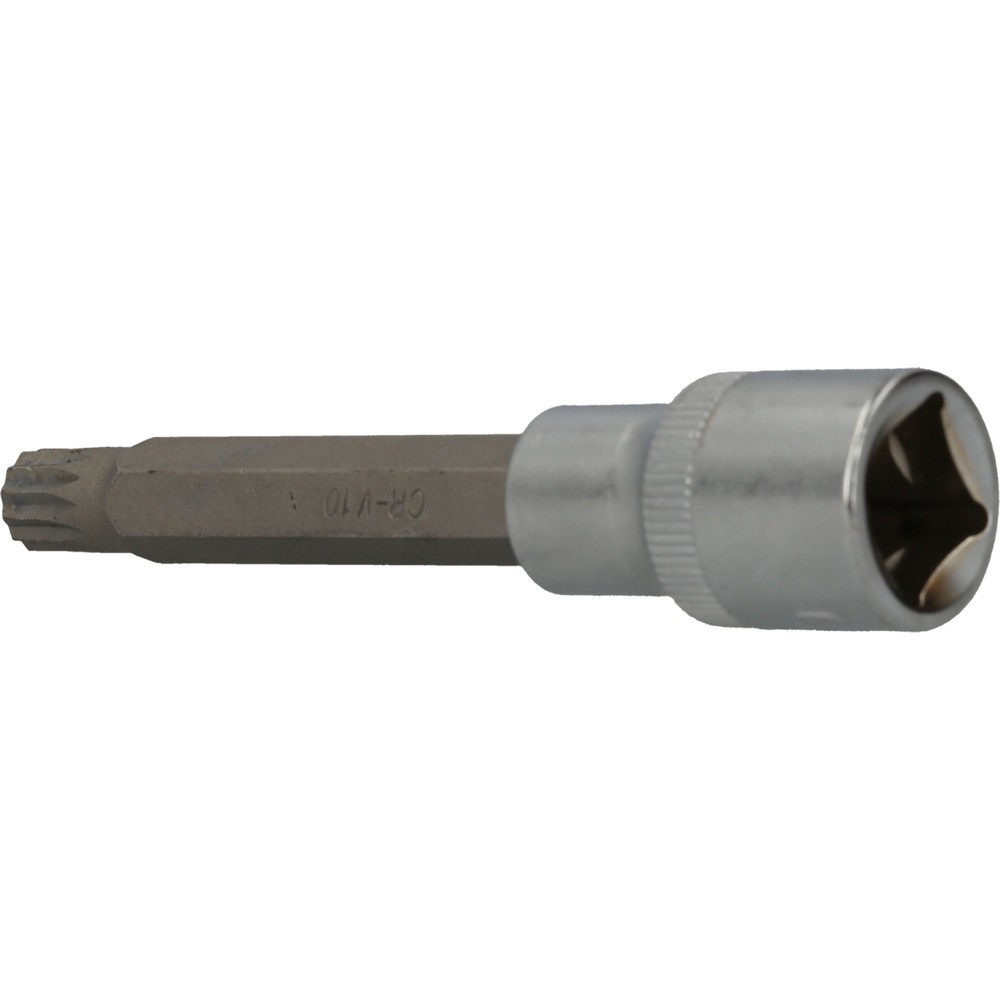 Produktabbildung Nr. 3: BRILLIANT TOOLS 1/2" Vielzahn-Bit-Stecknuss, 100 mm lang, M10