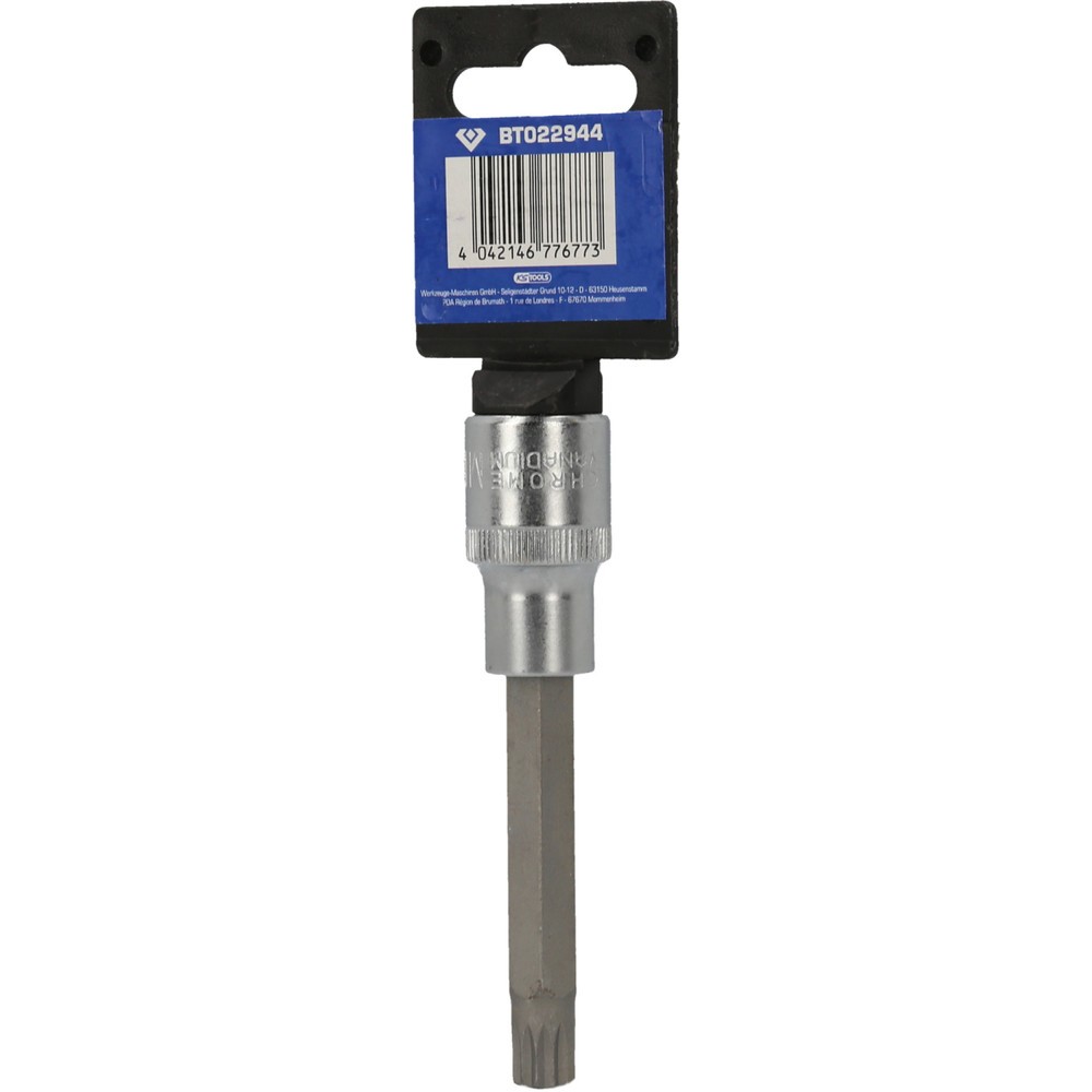 Produktabbildung Nr. 8: BRILLIANT TOOLS 1/2" Vielzahn-Bit-Stecknuss, 100 mm lang, M10
