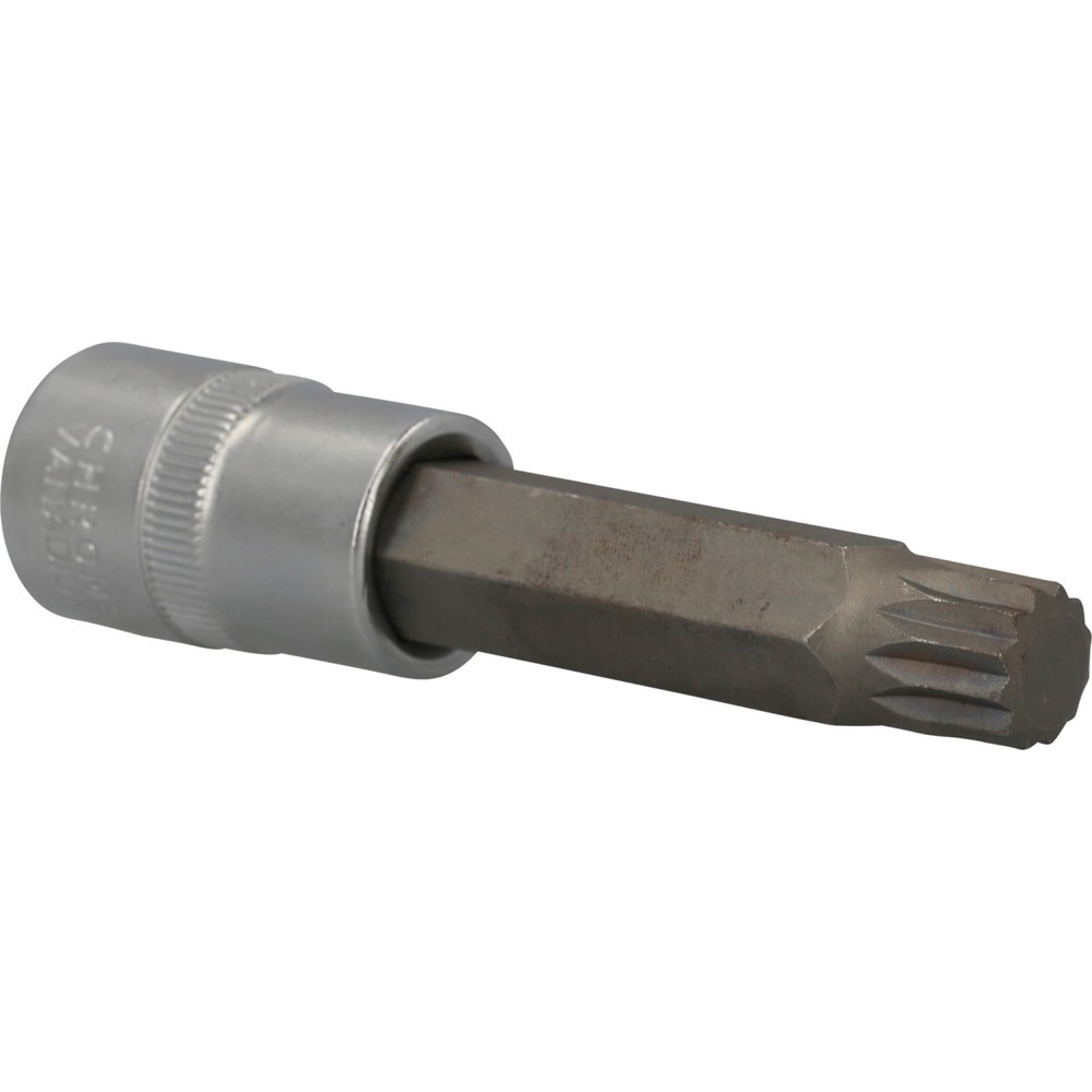 Produktabbildung Nr. 5: BRILLIANT TOOLS 1/2" Vielzahn-Bit-Stecknuss, 100 mm lang, M14