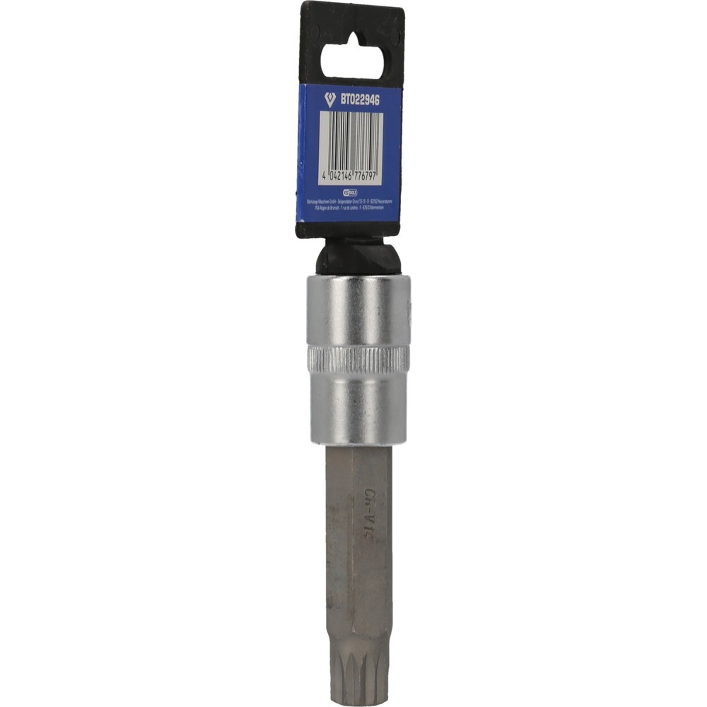 Produktabbildung Nr. 7: BRILLIANT TOOLS 1/2" Vielzahn-Bit-Stecknuss, 100 mm lang, M14