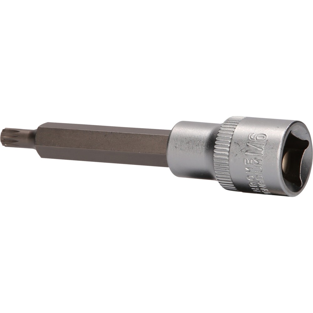 Produktabbildung Nr. 3: BRILLIANT TOOLS 1/2" Vielzahn-Bit-Stecknuss, 100 mm lang, M6
