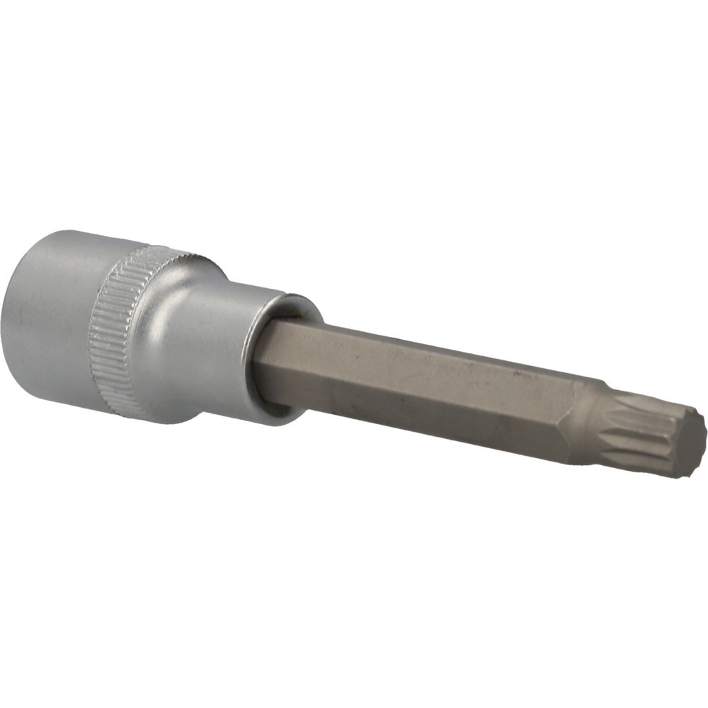 Produktabbildung: BRILLIANT TOOLS 1/2" Vielzahn-Bit-Stecknuss, 100 mm lang, M9