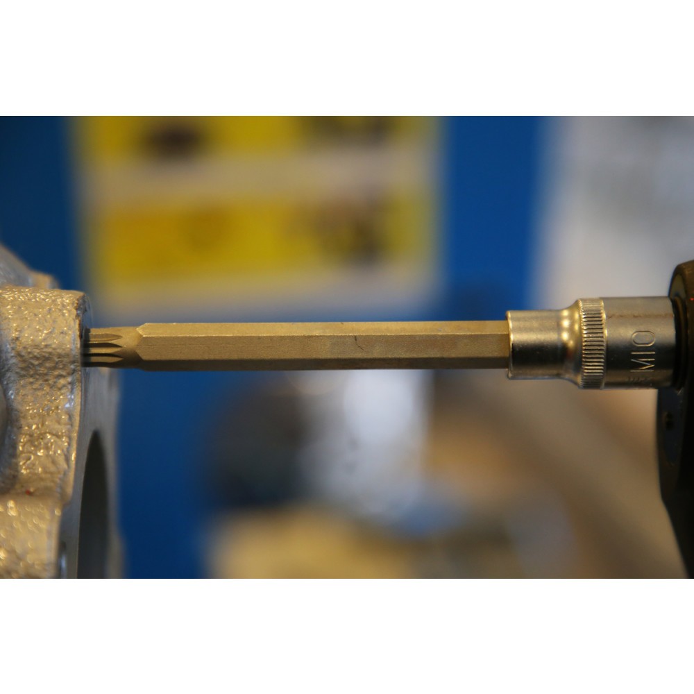 Produktabbildung Nr. 12: BRILLIANT TOOLS 1/2" Vielzahn-Bit-Stecknuss, 140 mm lang, M10