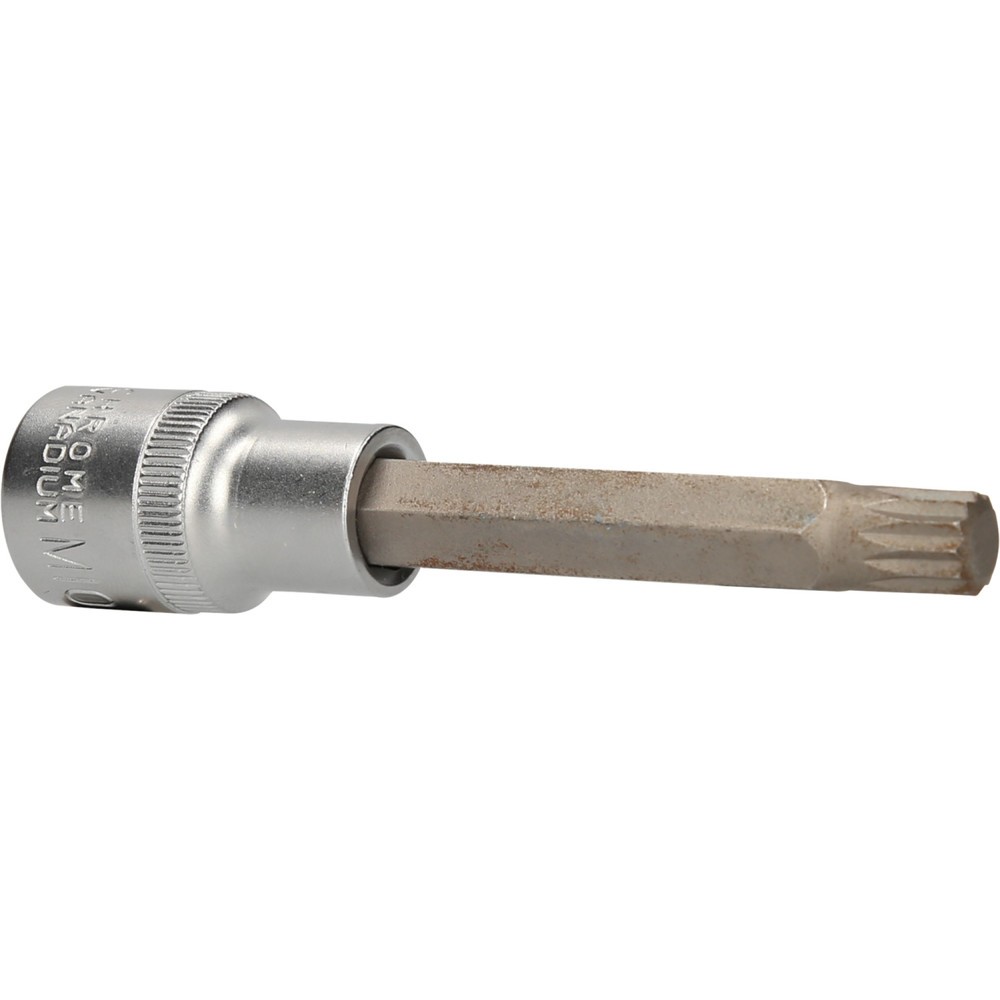 Produktabbildung: BRILLIANT TOOLS 1/2" Vielzahn-Bit-Stecknuss, 140 mm lang, M10
