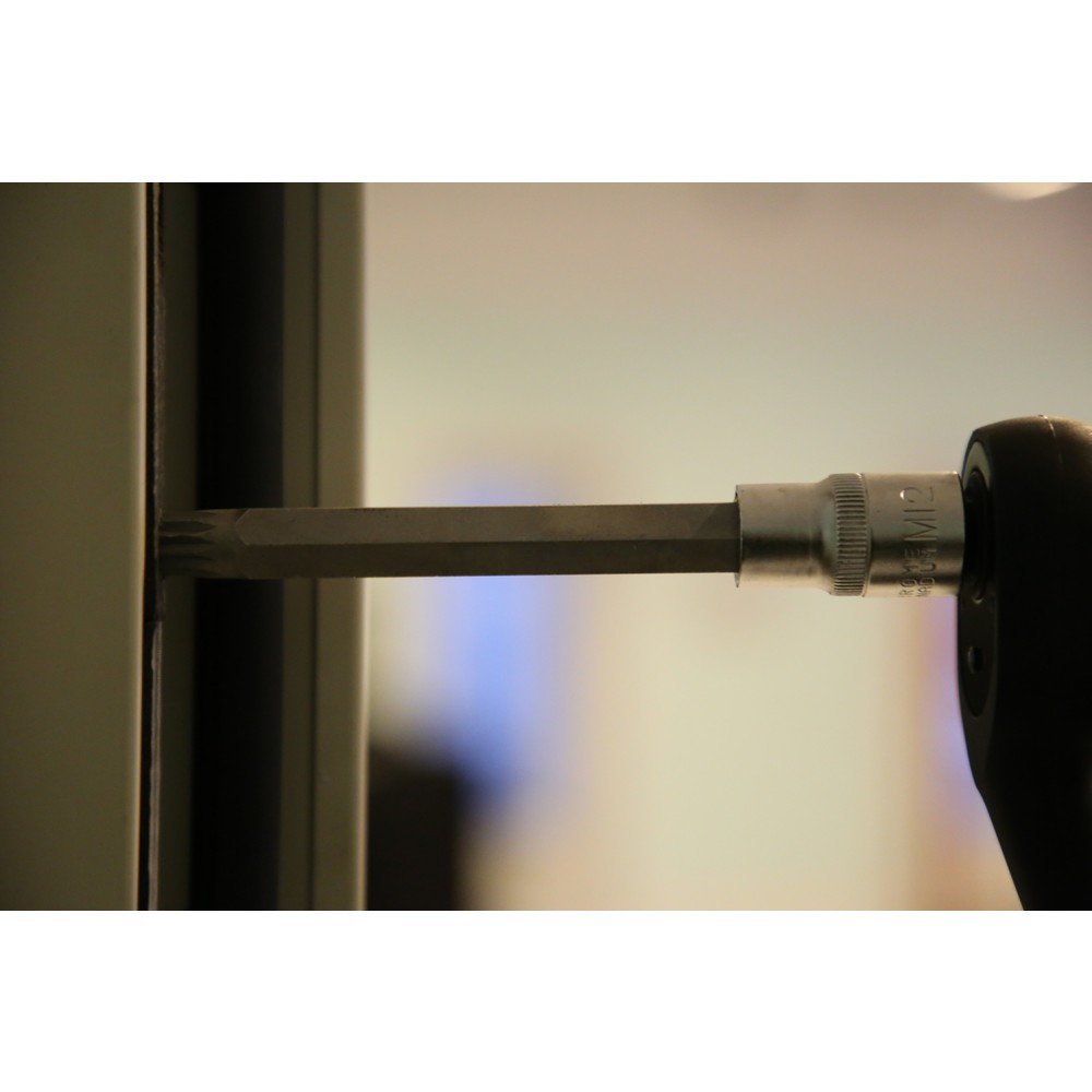 Produktabbildung Nr. 13: BRILLIANT TOOLS 1/2" Vielzahn-Bit-Stecknuss, 140 mm lang, M12