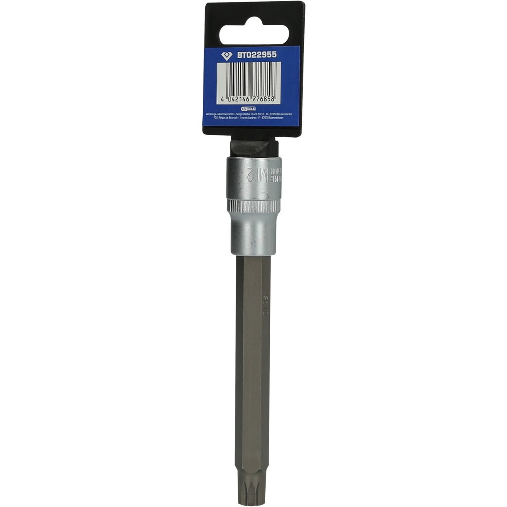 Produktabbildung Nr. 8: BRILLIANT TOOLS 1/2" Vielzahn-Bit-Stecknuss, 140 mm lang, M12
