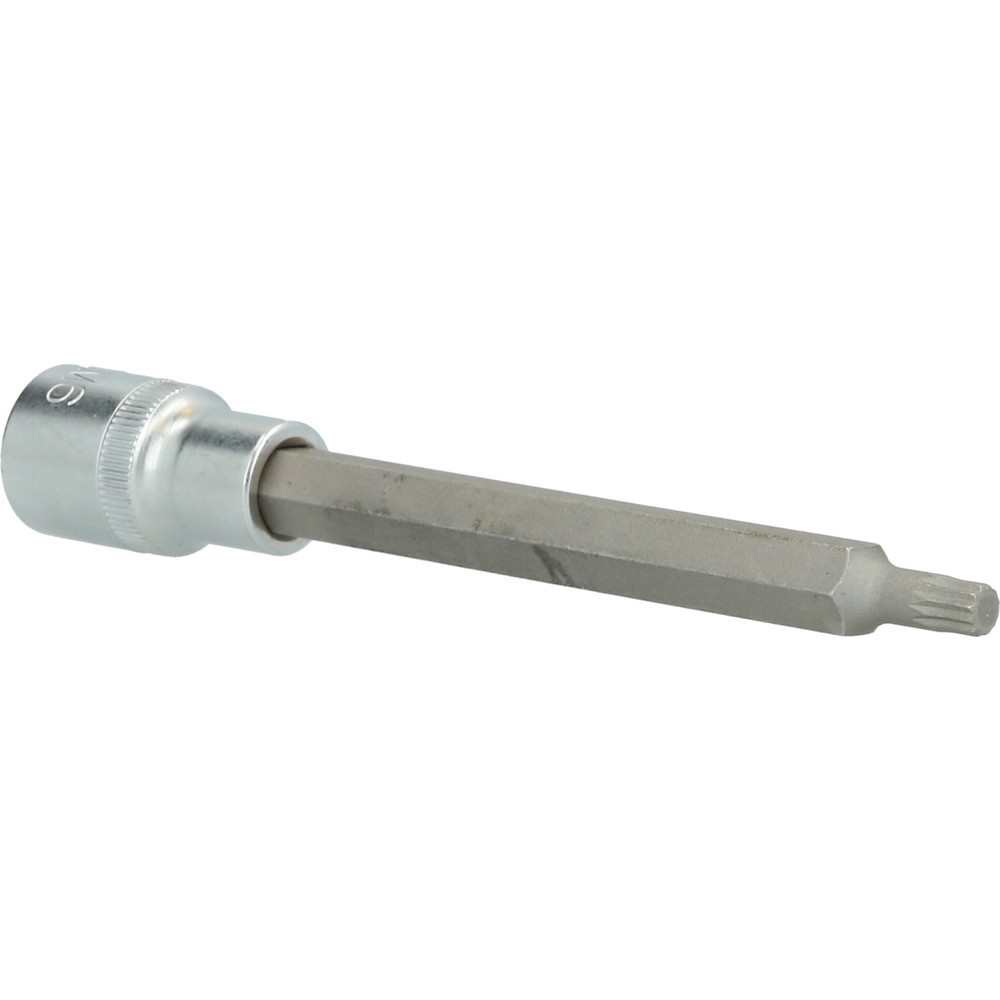 Produktabbildung: BRILLIANT TOOLS 1/2" Vielzahn-Bit-Stecknuss, 140 mm lang, M6