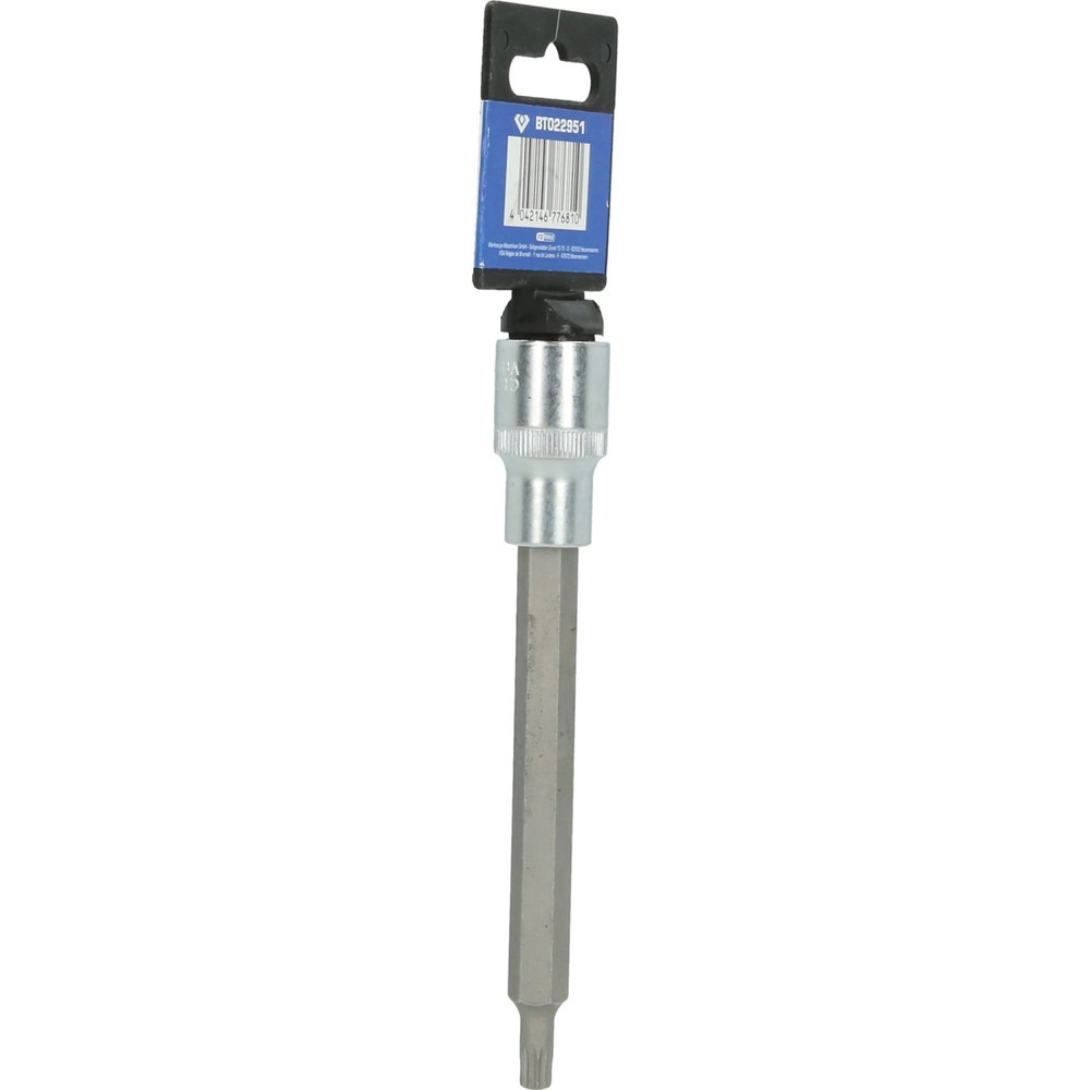 Produktabbildung Nr. 6: BRILLIANT TOOLS 1/2" Vielzahn-Bit-Stecknuss, 140 mm lang, M6