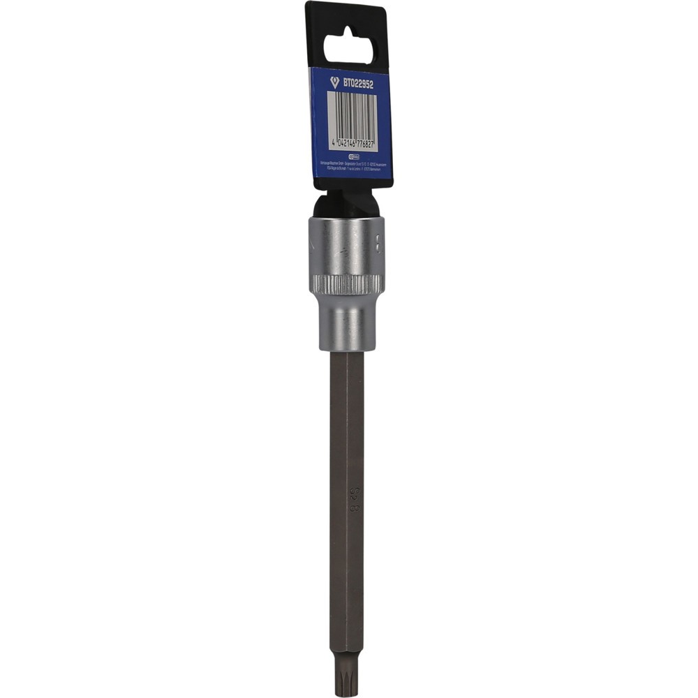Produktabbildung Nr. 6: BRILLIANT TOOLS 1/2" Vielzahn-Bit-Stecknuss, 140 mm lang, M8