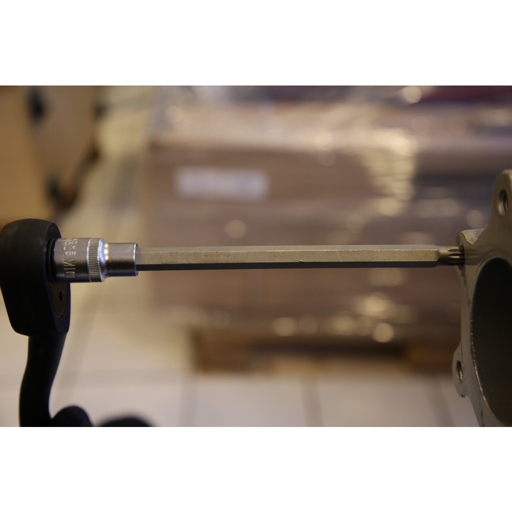 Produktabbildung Nr. 13: BRILLIANT TOOLS 1/2" Vielzahn-Bit-Stecknuss, 200 mm lang, M10