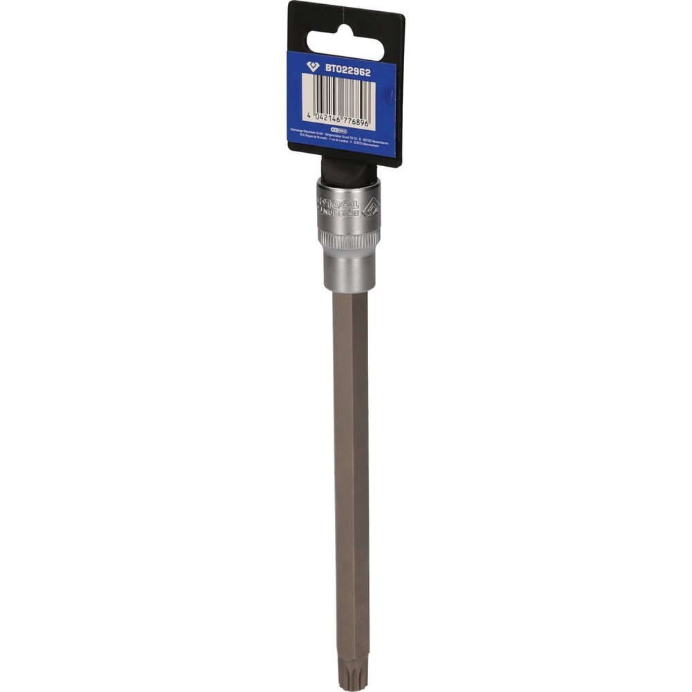 Produktabbildung Nr. 7: BRILLIANT TOOLS 1/2" Vielzahn-Bit-Stecknuss, 200 mm lang, M12