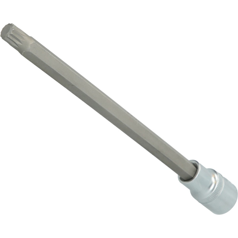 Produktabbildung: BRILLIANT TOOLS 1/2" Vielzahn-Bit-Stecknuss, 200 mm lang, M14