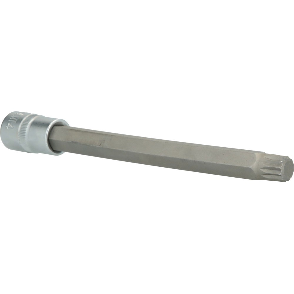 Produktabbildung Nr. 5: BRILLIANT TOOLS 1/2" Vielzahn-Bit-Stecknuss, 200 mm lang, M14