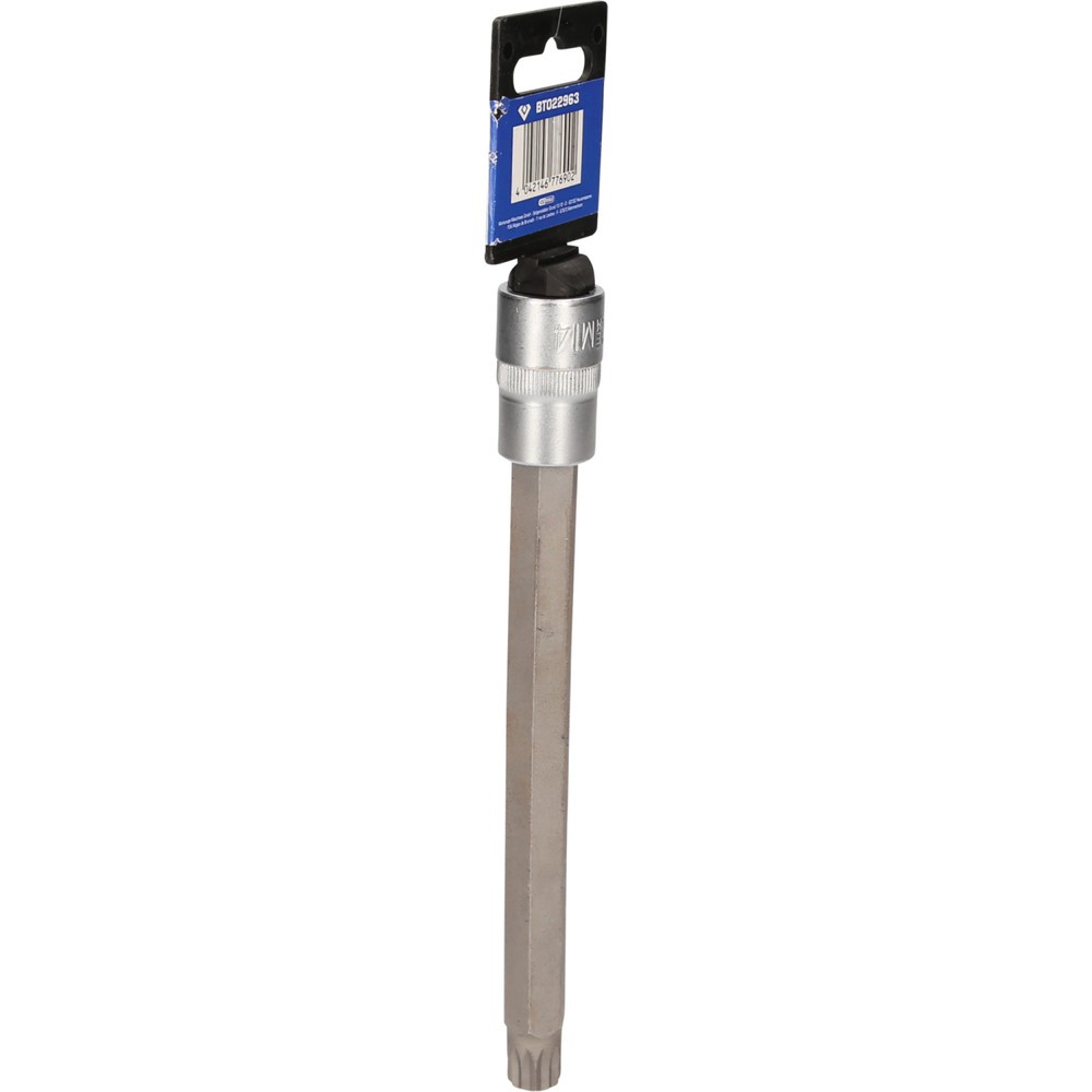 Produktabbildung Nr. 7: BRILLIANT TOOLS 1/2" Vielzahn-Bit-Stecknuss, 200 mm lang, M14