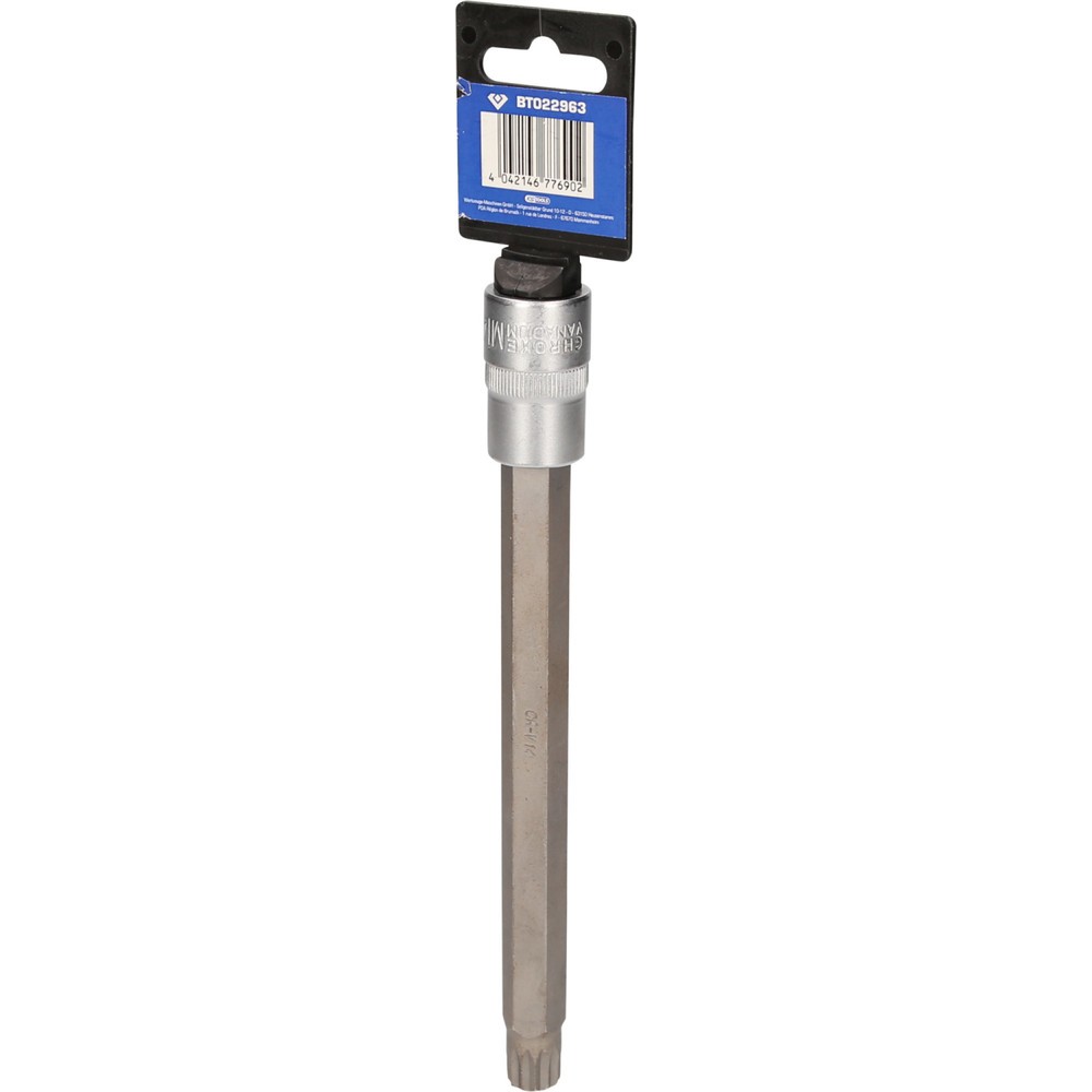 Produktabbildung Nr. 8: BRILLIANT TOOLS 1/2" Vielzahn-Bit-Stecknuss, 200 mm lang, M14