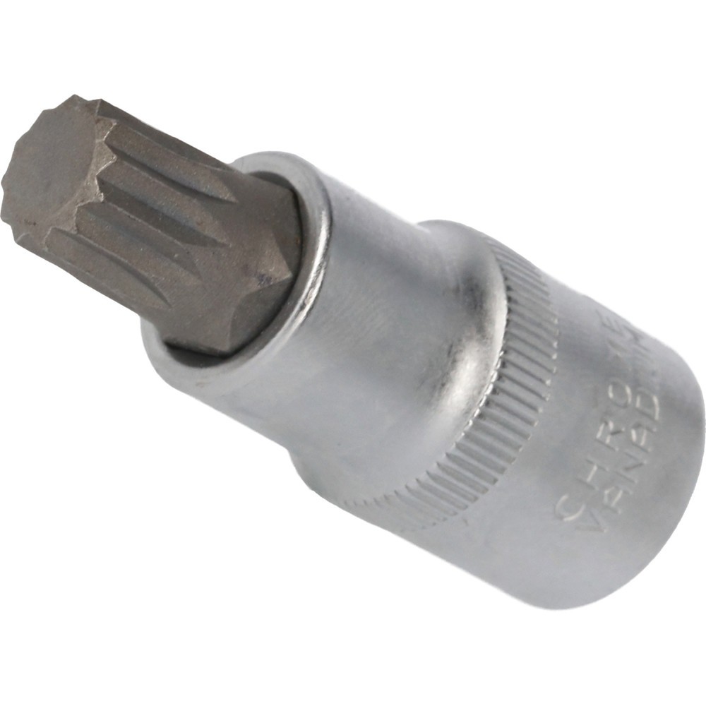 Produktabbildung Nr. 1: BRILLIANT TOOLS 1/2" Vielzahn-Bit-Stecknuss, 55 mm lang, M12