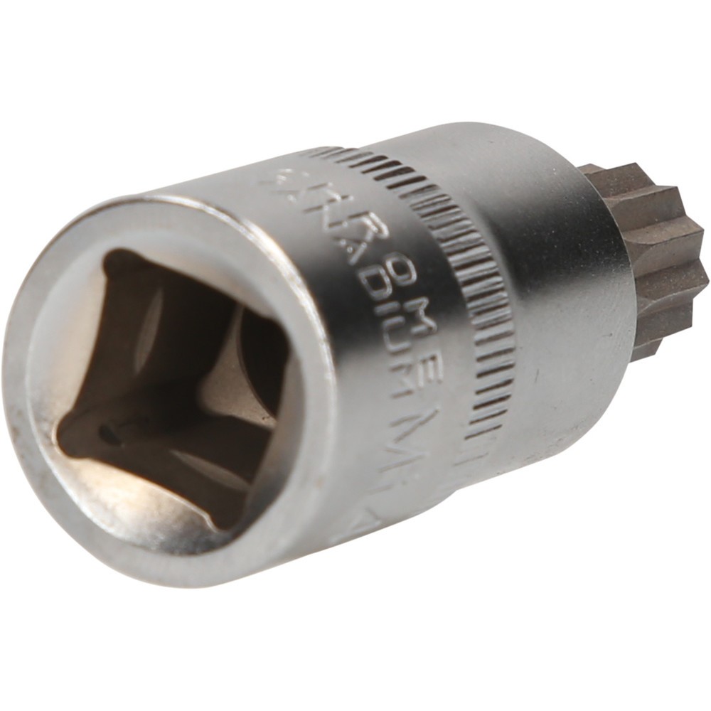 Produktabbildung Nr. 4: BRILLIANT TOOLS 1/2" Vielzahn-Bit-Stecknuss, 55 mm lang, M14