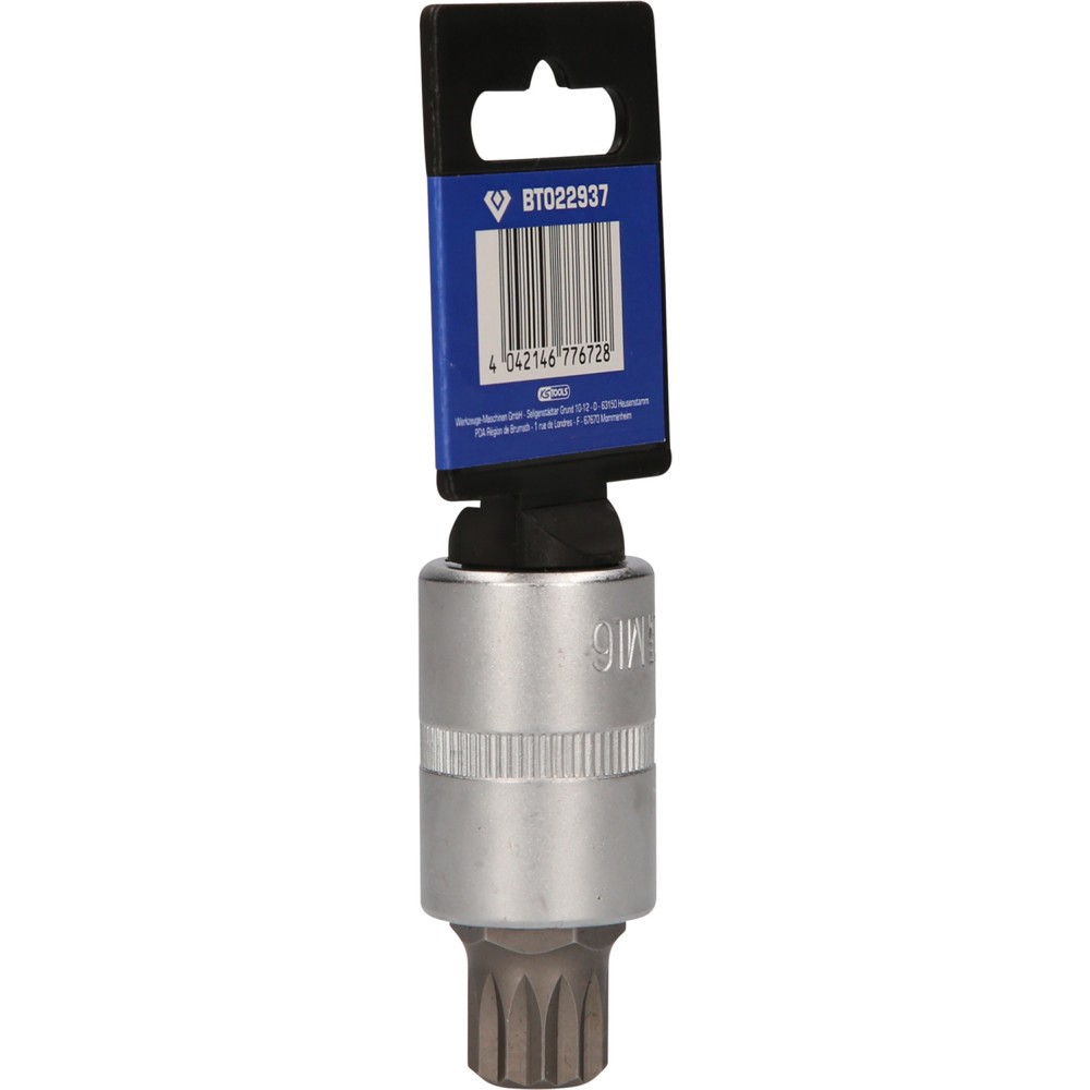 Produktabbildung Nr. 6: BRILLIANT TOOLS 1/2" Vielzahn-Bit-Stecknuss, 55 mm lang, M16