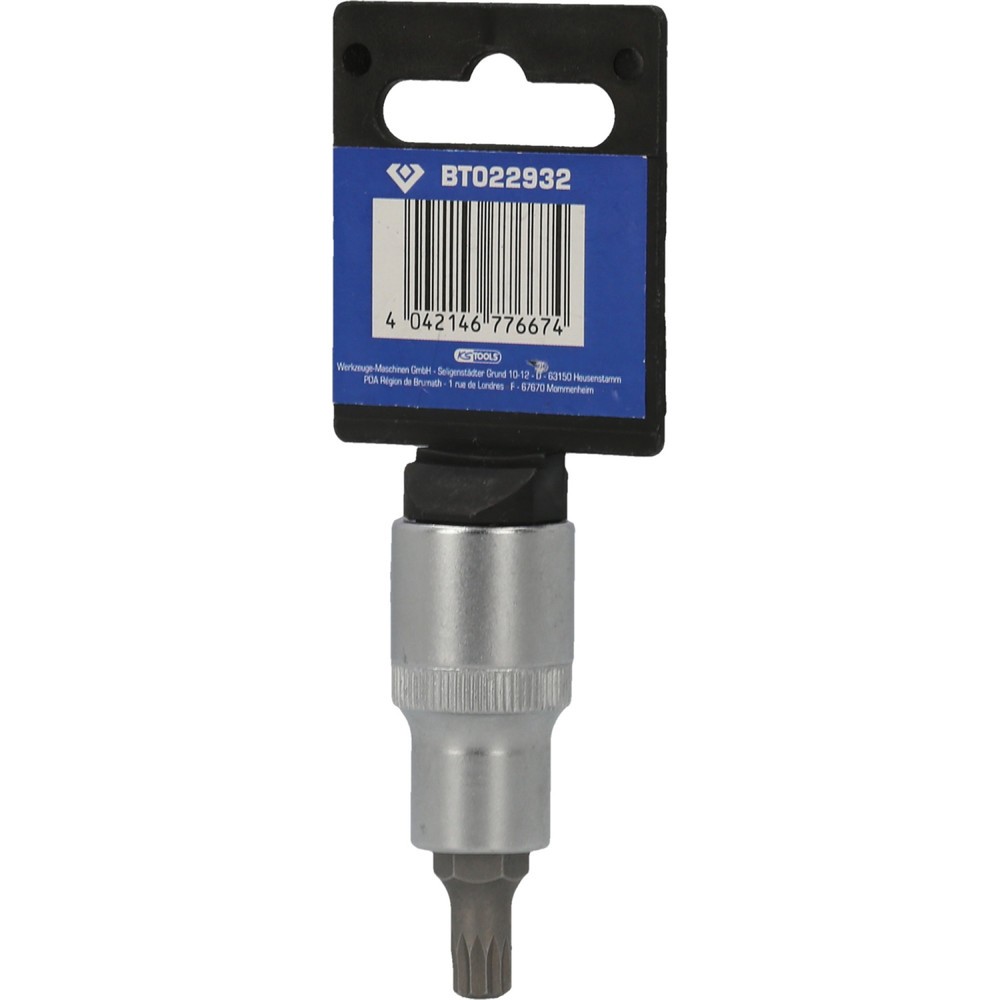 Produktabbildung Nr. 7: BRILLIANT TOOLS 1/2" Vielzahn-Bit-Stecknuss, 55 mm lang, M8