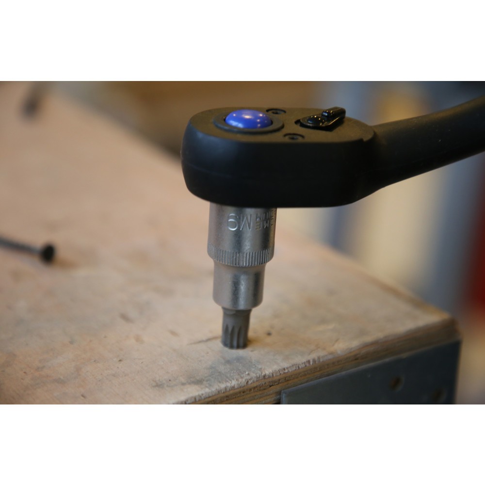 Produktabbildung Nr. 12: BRILLIANT TOOLS 1/2" Vielzahn-Bit-Stecknuss, 55 mm lang, M9