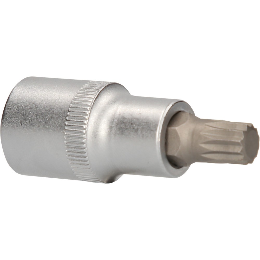 Produktabbildung: BRILLIANT TOOLS 1/2" Vielzahn-Bit-Stecknuss, 55 mm lang, M9