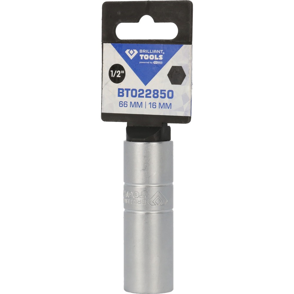 Produktabbildung Nr. 6: BRILLIANT TOOLS 1/2" Zündkerzen-Stecknuss, 16 mm