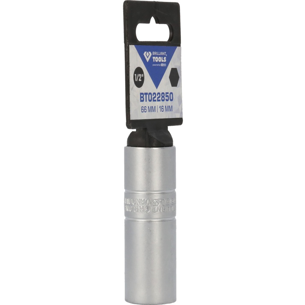 Produktabbildung Nr. 9: BRILLIANT TOOLS 1/2" Zündkerzen-Stecknuss, 16 mm