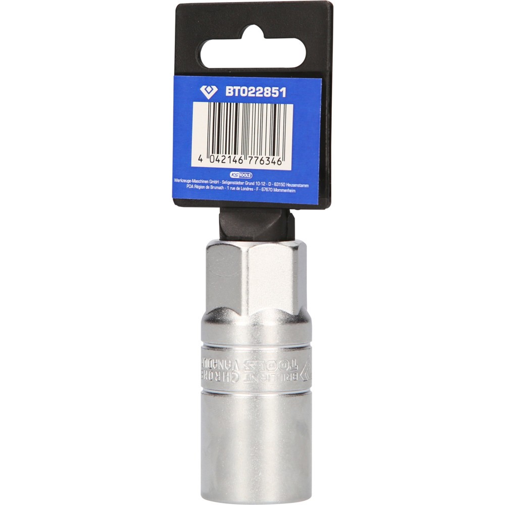 Produktabbildung Nr. 8: BRILLIANT TOOLS 1/2" Zündkerzen-Stecknuss, 21 mm