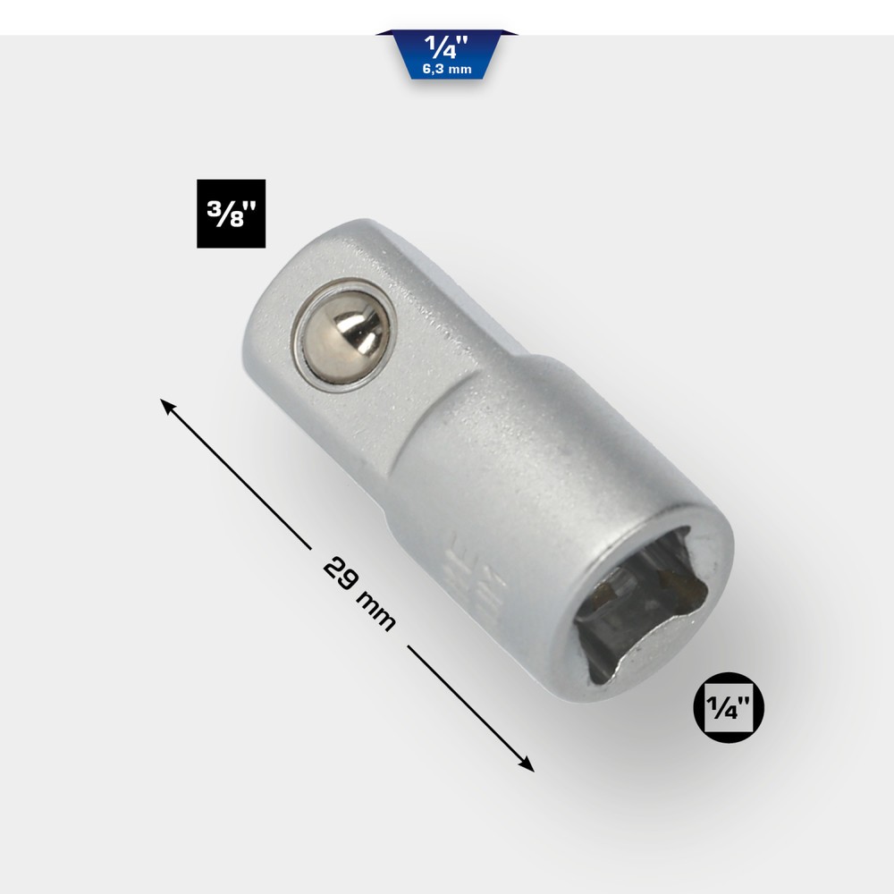 Produktabbildung Nr. 12: BRILLIANT TOOLS 1/4" Adapter auf 3/8"