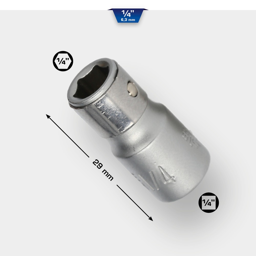 Produktabbildung Nr. 12: BRILLIANT TOOLS 1/4" Bit-Adapter