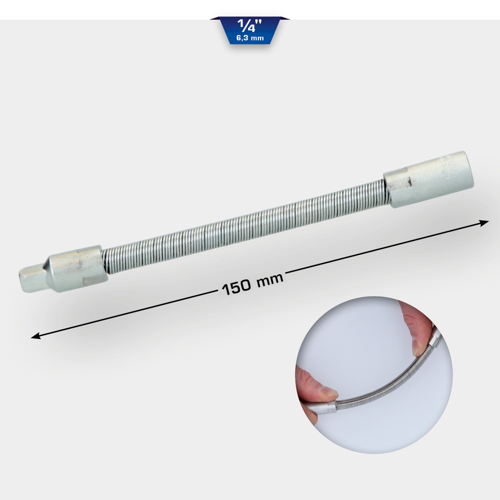 Produktabbildung Nr. 11: BRILLIANT TOOLS 1/4" Flexible Verlängerung