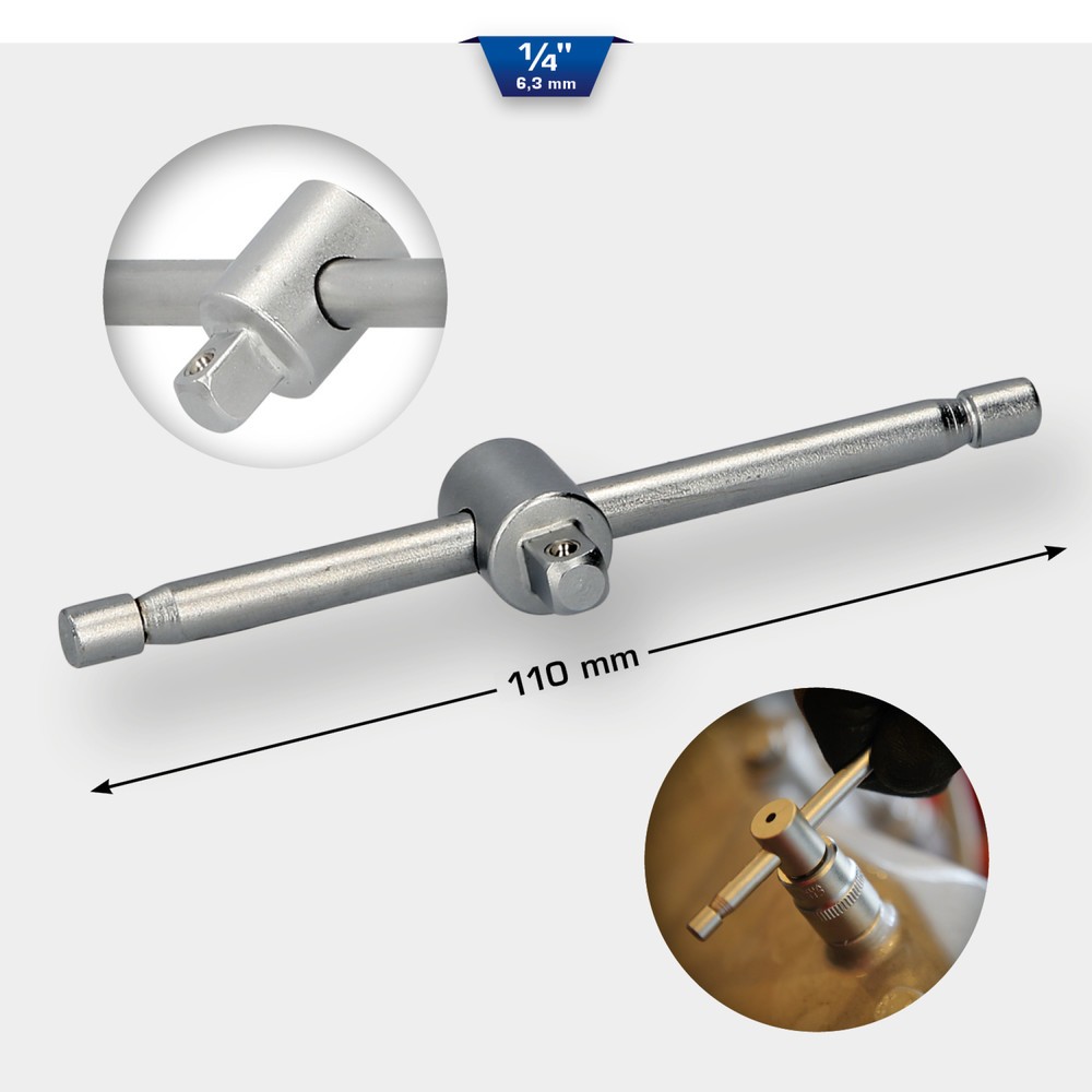 Produktabbildung Nr. 11: BRILLIANT TOOLS 1/4" Gleitgriff