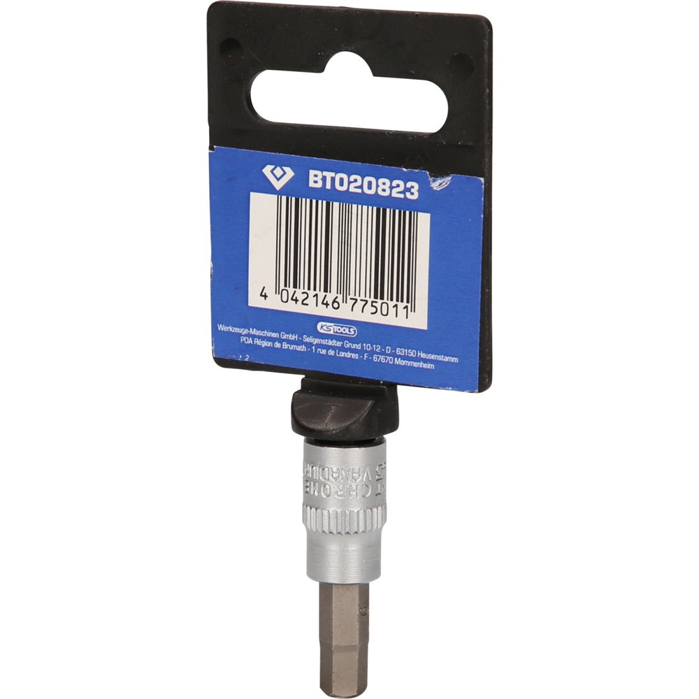 Produktabbildung Nr. 7: BRILLIANT TOOLS 1/4" Innensechskant Bit-Stecknuss, 6 mm
