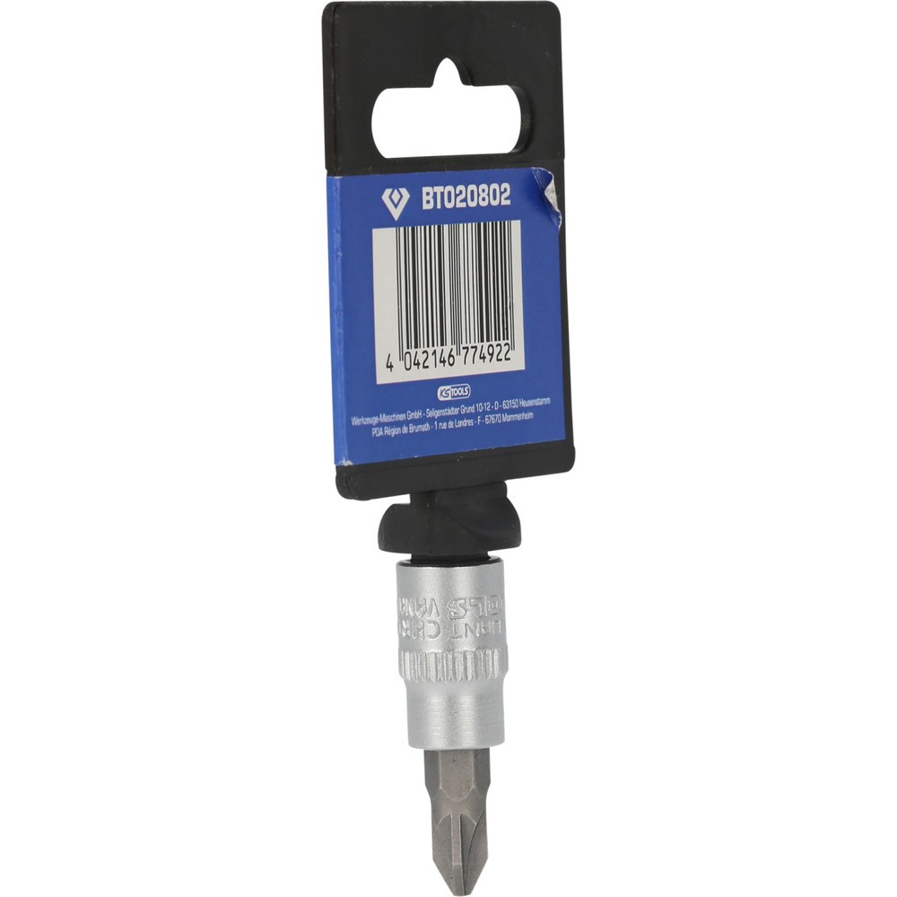 Produktabbildung Nr. 7: BRILLIANT TOOLS 1/4" PZ Kreuzschlitz Bit-Stecknuss, PZ2