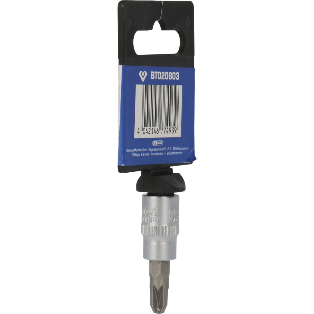 Produktabbildung Nr. 7: BRILLIANT TOOLS 1/4" PZ Kreuzschlitz Bit-Stecknuss, PZ3
